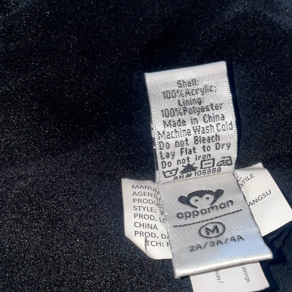 APPAMAN DOUBLE LINED BEANIE SZ 2-4YRS - Picture 4 of 4